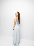 Dusty blue co-ord [skirt]