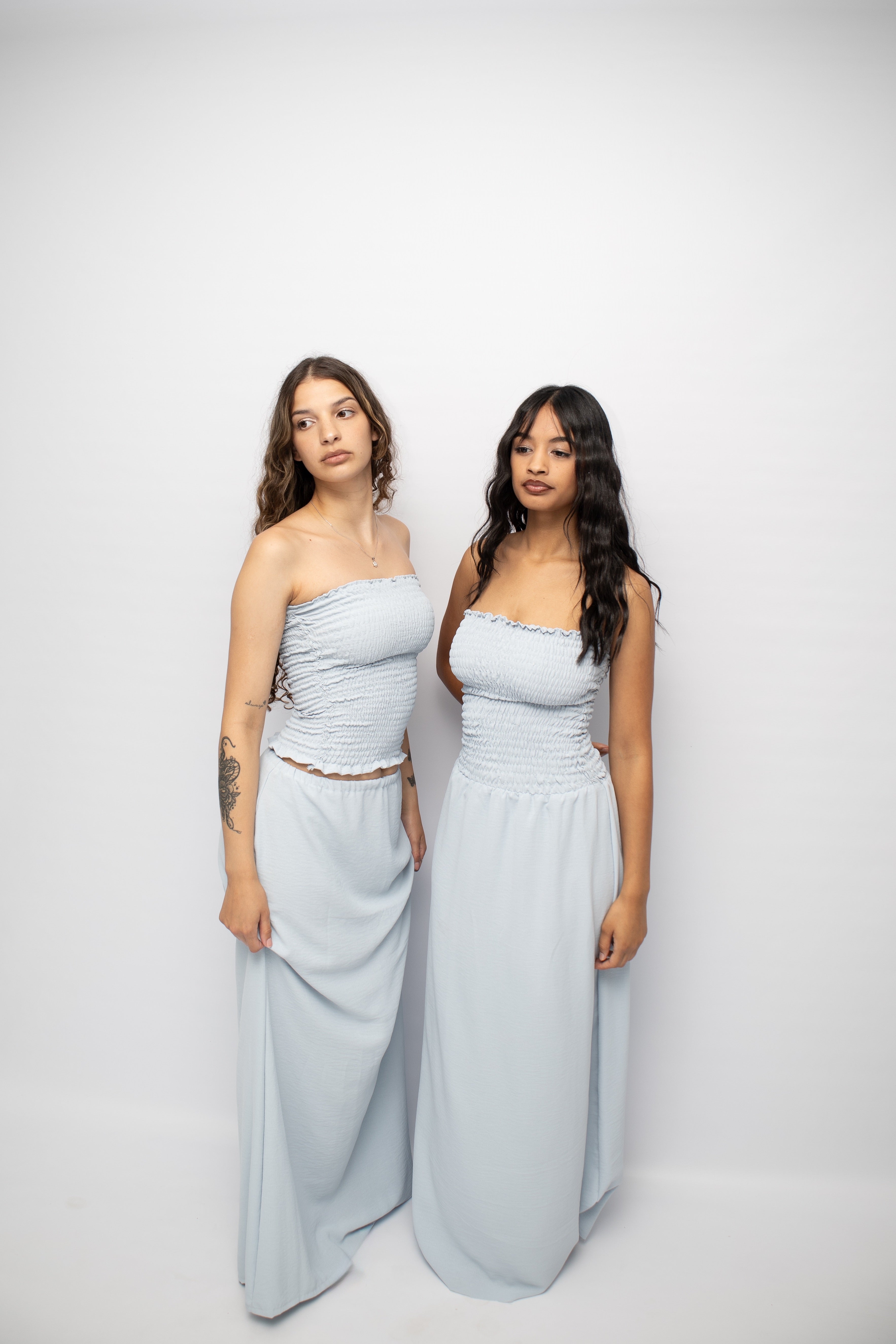 Dusty blue co-ord [top]