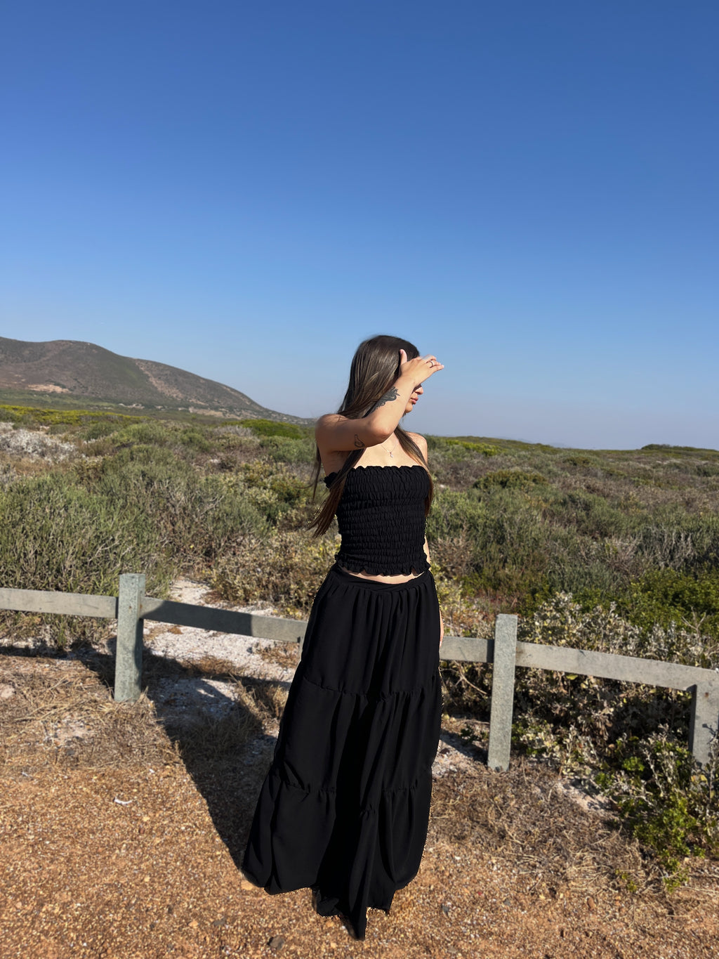 black co-ord [skirt]