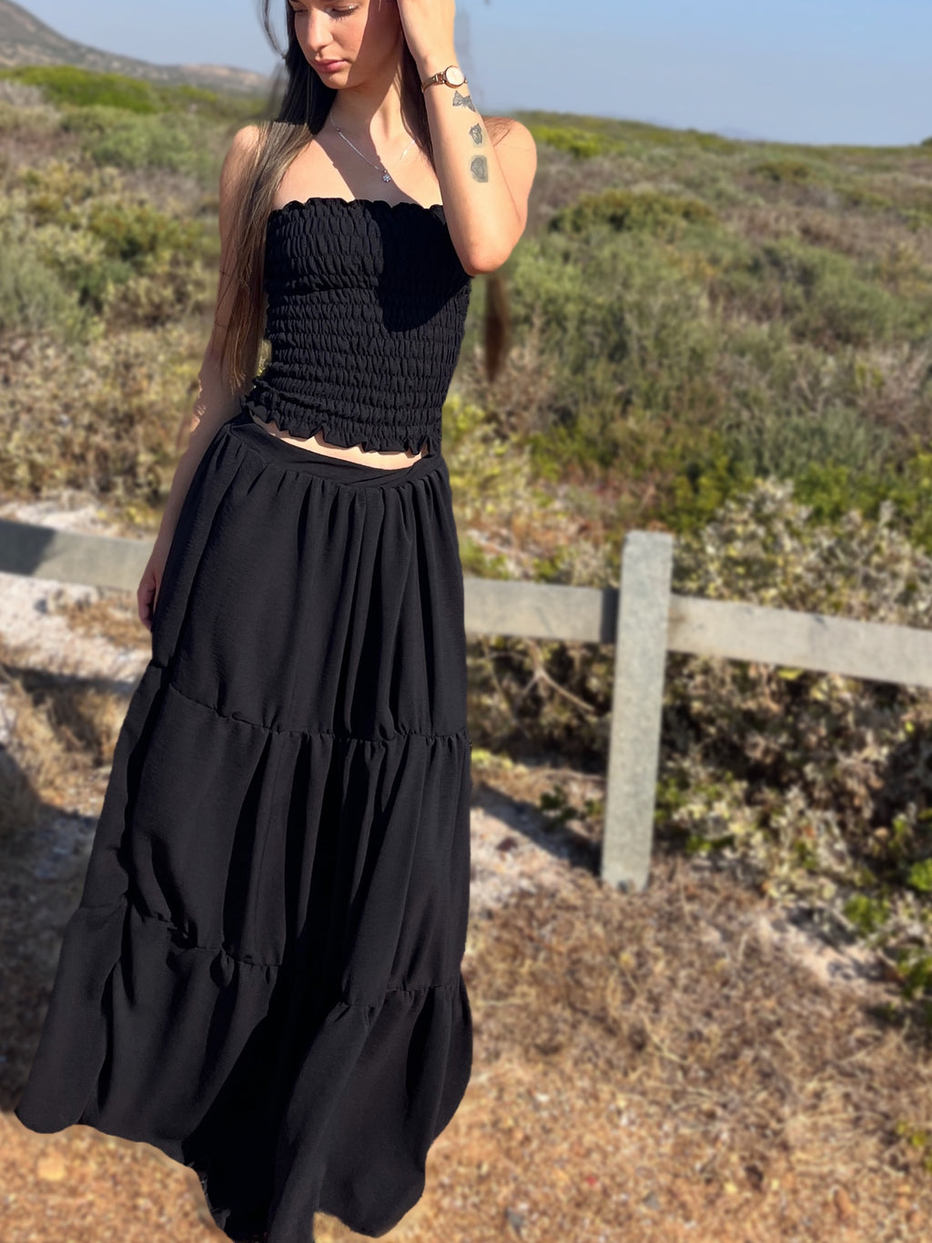 black co-ord [skirt]